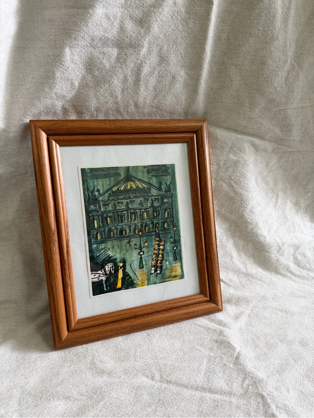 Vintage Framed Madeline Art Print
